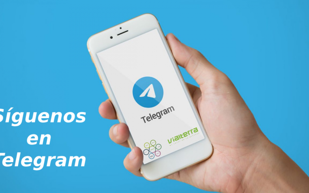 Nuevo canal de Telegram del Grupo Vialterra